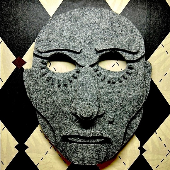 Curated Mexican FolkArt Collection – Oaxacan Amarillo, Balero & Unique Felt Mask - Picture 4 of 17